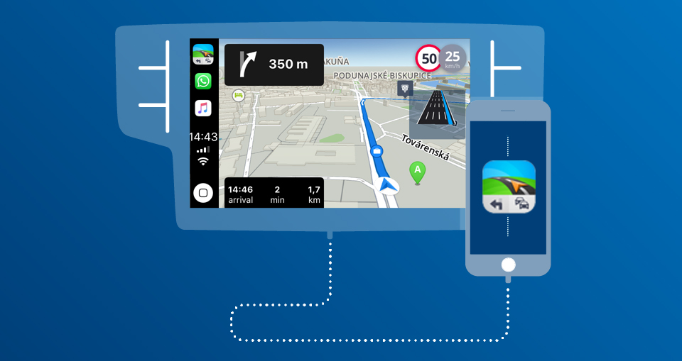 Sygic Apple Connectivity as the First Offline Navigation - Sygic | life to maps