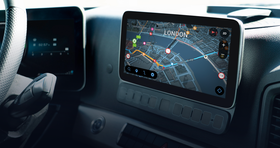 Sygic becomes the first truck navigation supported by Android