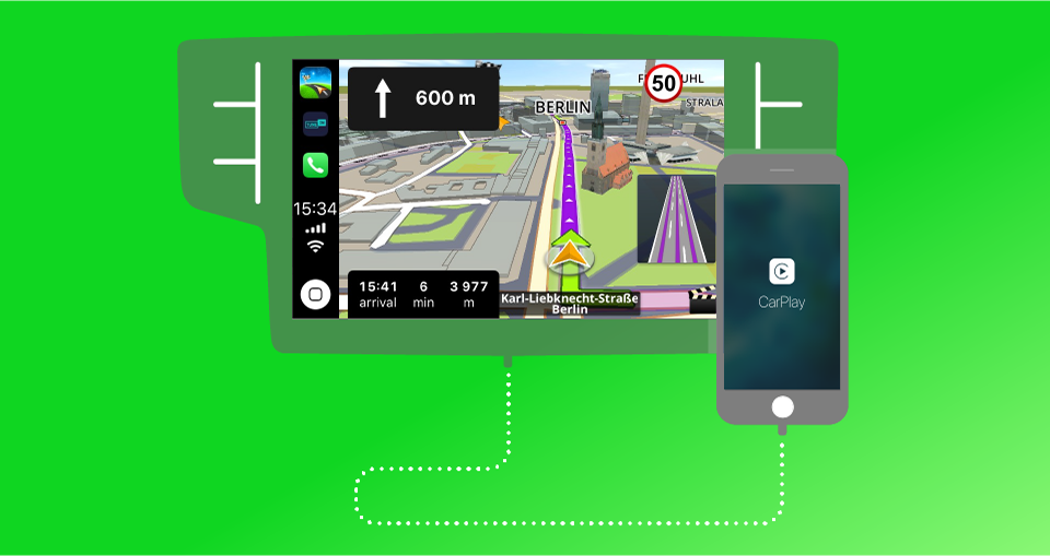 Bestellen Sie Sygic Car Navigation Mit Apple CarPlay Vor Sygic Bringing life to maps