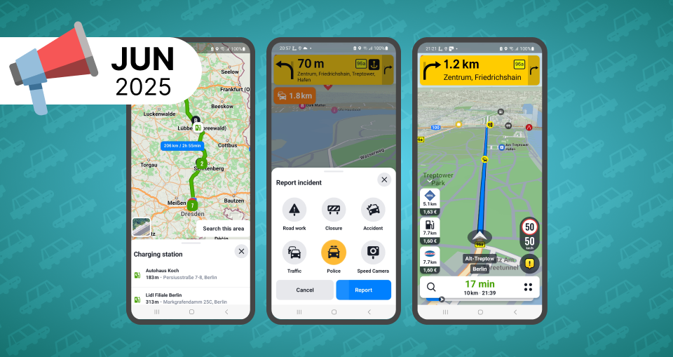 Novedades en Sygic GPS Navigation/ Junio - Sygic | Bringing life to maps