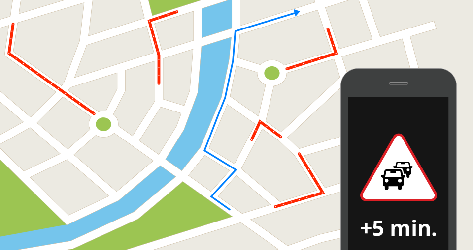 Real-time Traffic Information – How Does it Work? - Sygic  Bringing life to maps