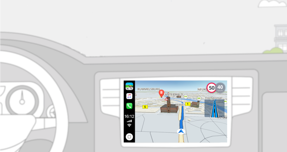 We Took Sygic Carplay Navigation for a Ride and Show Off Its Great